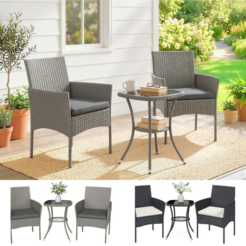 Rattan bistro set pe - 3, pc