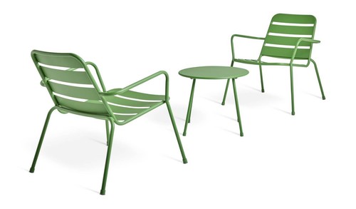Annika seater metal garden - metal,