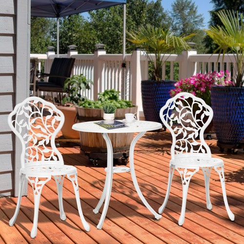Pcs aluminium bistro set - pcs,