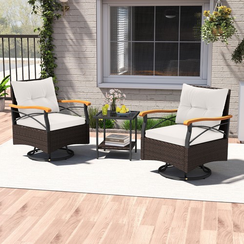 Pcs outdoor swivel - chair, set