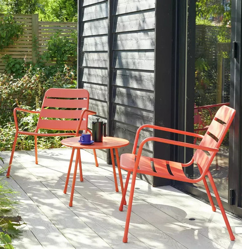 Annika seater metal - metal, garden