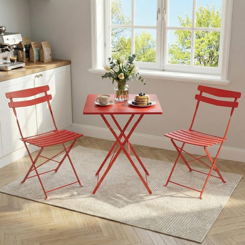 Red bistro set - bistro, 2-seater