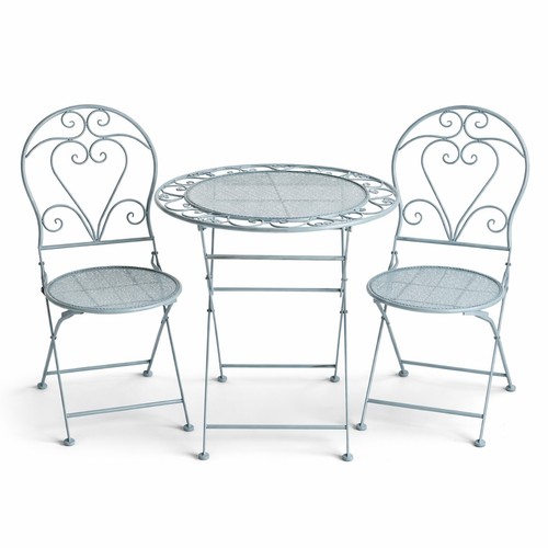Garden bistro set metal patio - set,