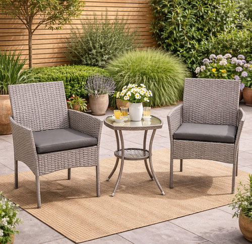Seater rattan bistro - 2, set