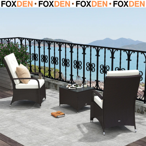 Piece rattan bistro set - ​3,