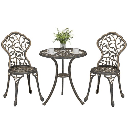 Outsunny aluminium bistro - outsunny, set