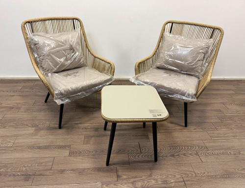 Malta rattan effect seater - malta,