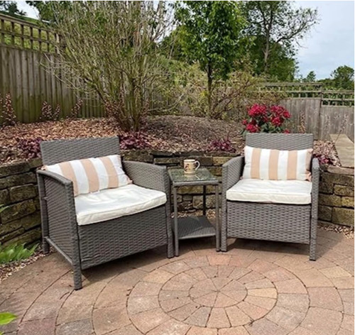 Rattan bistro set garden - bistro, patio
