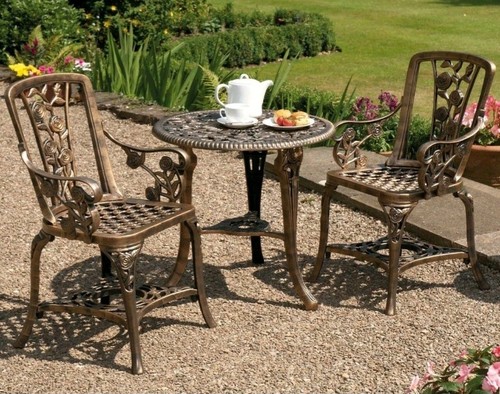Garden bistro set chairs - set,