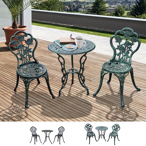 Pcs cast aluminum bistro - 3,