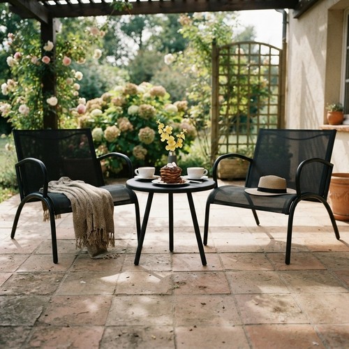 Patio bistro set piece - bistro, 3-piece