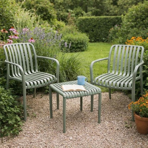 3pc garden furniture - 3pc, portable