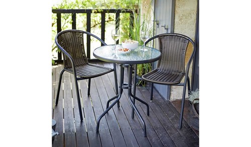 Seater rattan effect garden - seater,
