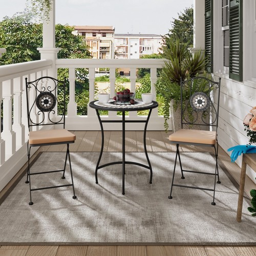 Mosaic bistro set - mosaic,
