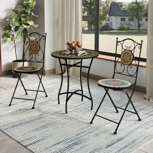 Outdoor mosaic bistro - outdoor, set