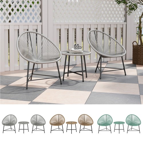 Garden bistro set rattan - bistro,